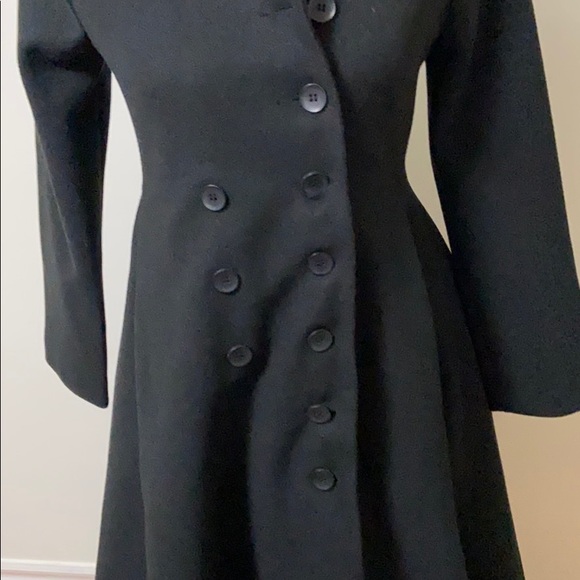 Y&Y Double Breasted Black Coat - Picture 10 of 12